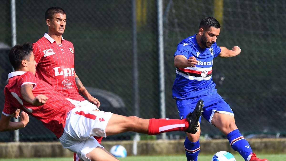 Caprari carico sui social: "Ultima amichevole di questo ritiro"