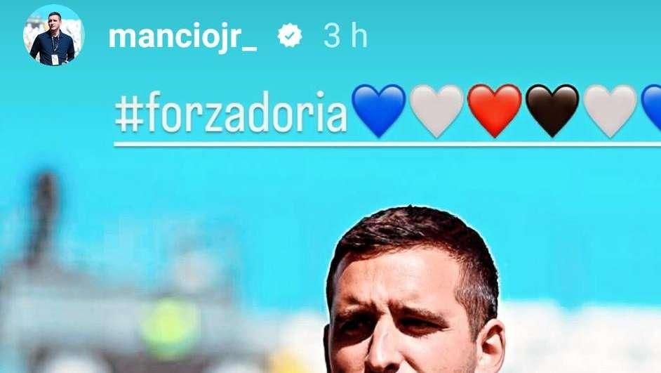 Sampdoria social, la fede blucerchiata di Andrea Mancini