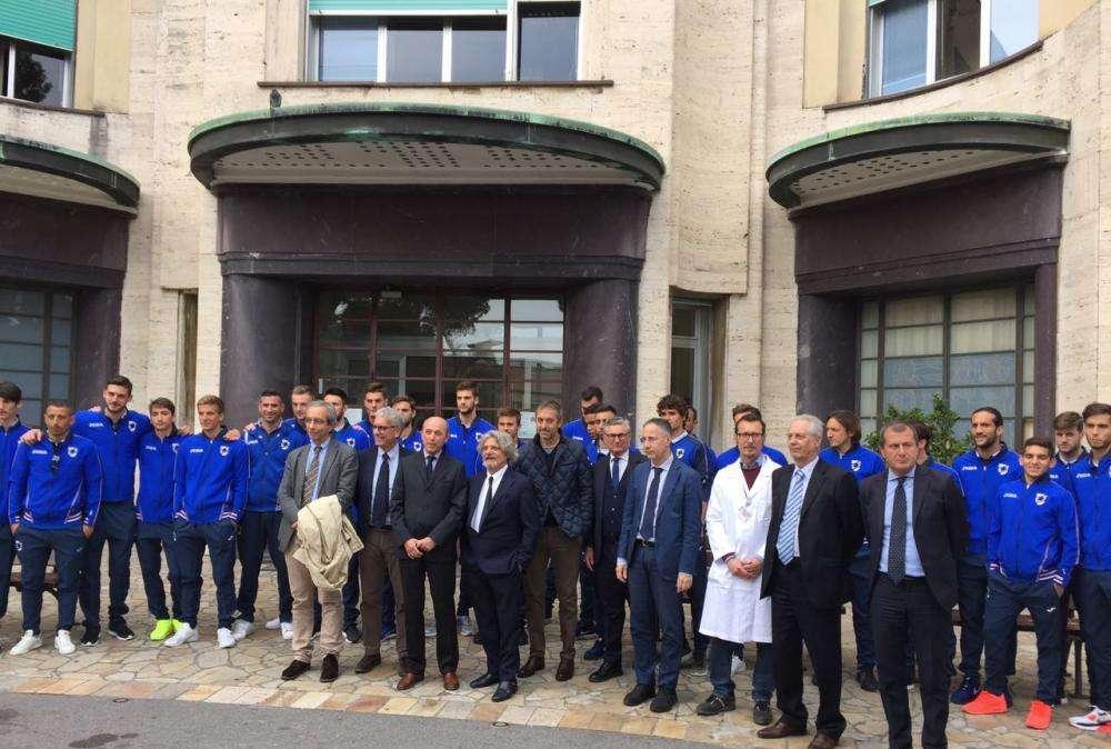 Samp distribuirà 300 uova pasquali ai bimbi del Gaslini