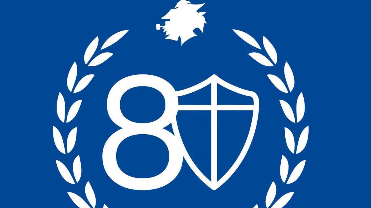 Sampdoria, presentato il logo che celebra gli 80 anni del club