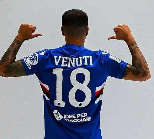 Sampdoria - Modena, cosa si divora Venuti al 5'!