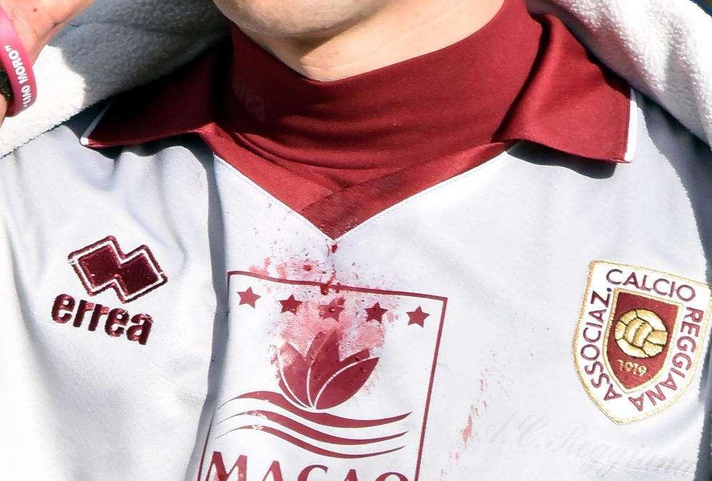 Reggiana - Sampdoria, ci provano i granata, occasione su corner