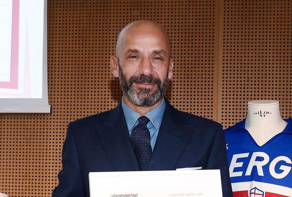 Sorridente in maglia Sampdoria: il post di Lombardo in memoria di Vialli