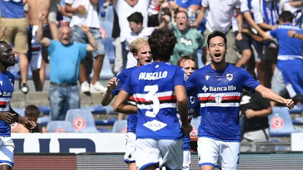 Sampdoria saluta Maya Yoshida con un video social
