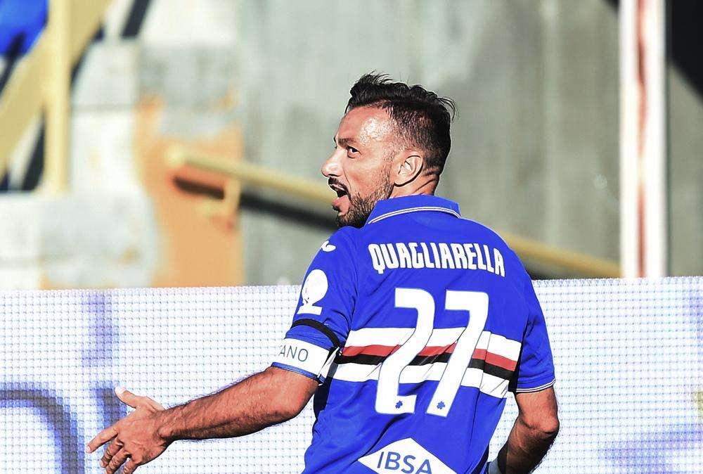 Quagliarella: "Un onore fare parte della tua storia, portarti sul cuore"