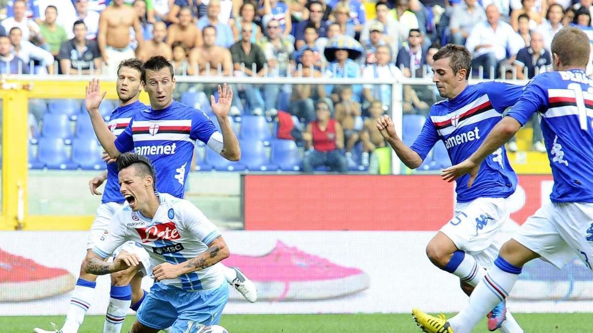 Napoli vittorioso a Marassi nelle due precedenti stagioni