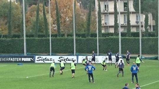 Rientra in gruppo Sala, lavora a parte Barreto
