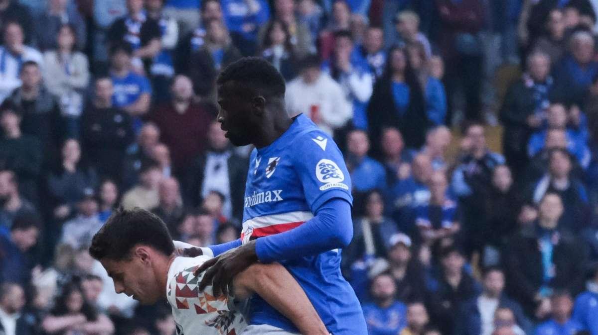 Sampdoria-Salernitana: traversa di Niang!