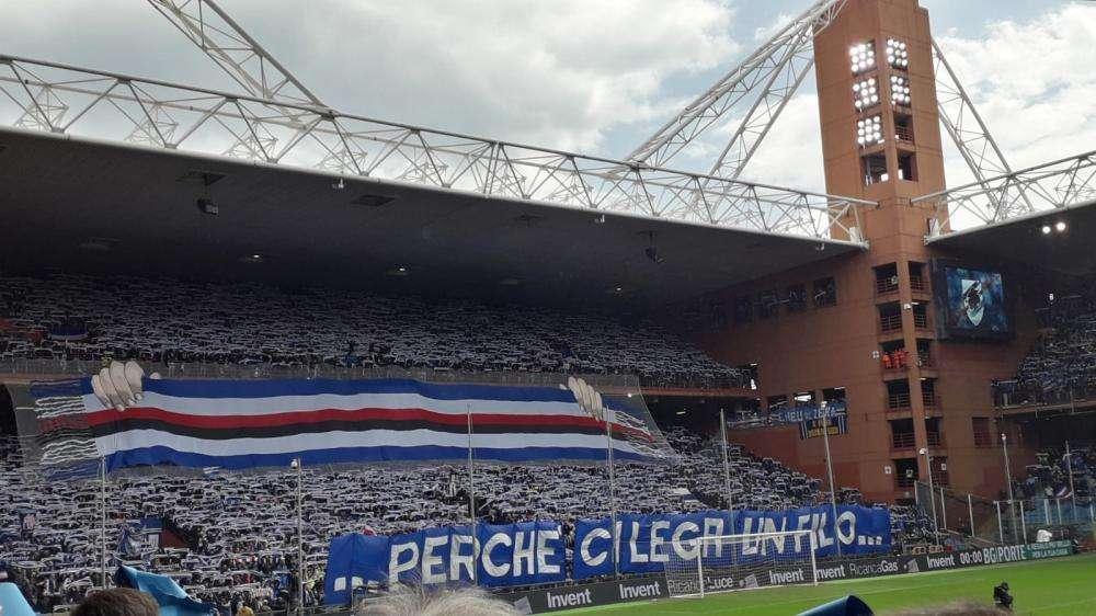 Derby, le foto del Ferraris blucerchiato