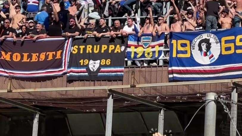 Lega B, l'omaggio social alla tifoseria della Sampdoria al Barbera