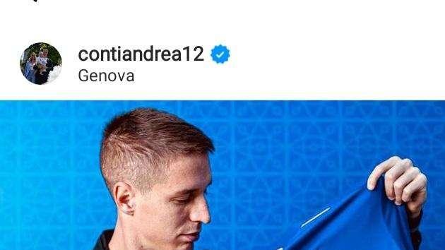 Conti gioisce per il primo gol alla Sampdoria: "Quanto mi sei mancato!"