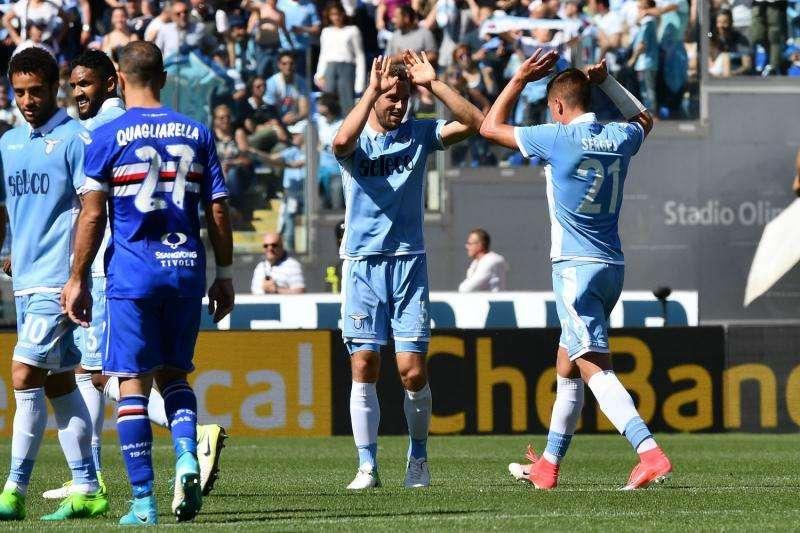 Lazio-Samp: le statistiche del match