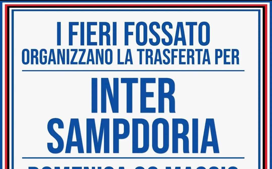 Inter - Sampdoria, Fieri Fossato organizzano la trasferta al Meazza