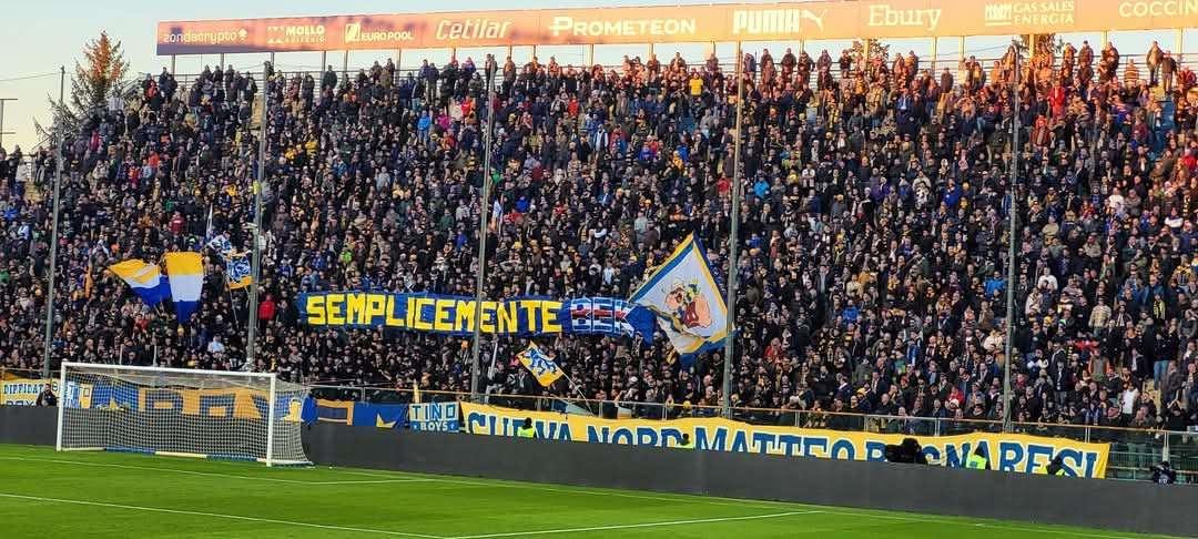 Tifoseria Sampdoria, Bek ricordato a Parma dalla Curva Nord Matteo Bagnaresi