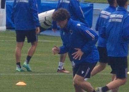 Sampdoria, Girelli è arrivato nel ritiro di Livigno