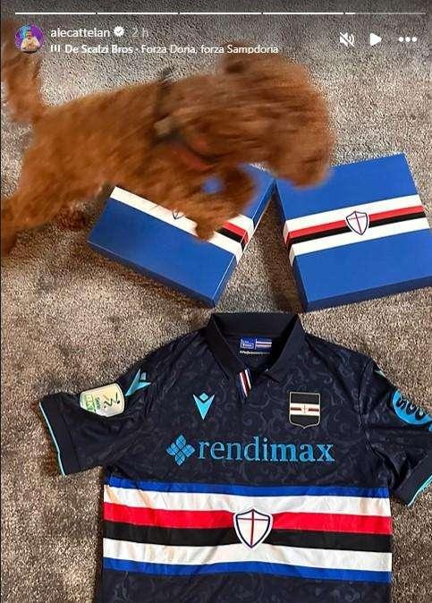 Sampdoria, Alessandro Cattelan entusiasta: "Maglia clamorosa"
