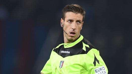 Massa di Imperia sarà l'arbitro di Sampdoria-Cagliari