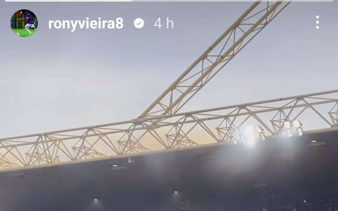 Sampdoria - Feralpisalò, Vieira in tribuna a sostegno della squadra 