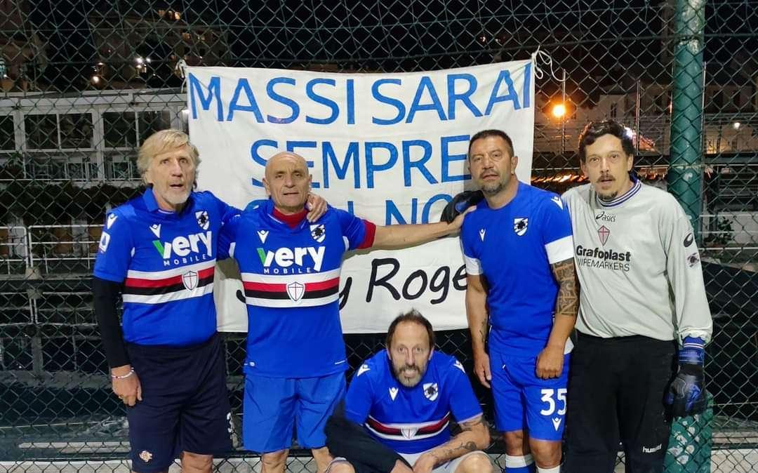 Sampdoria, allerta meteo non ferma la festa in ricordo di Massimo Marcenaro
