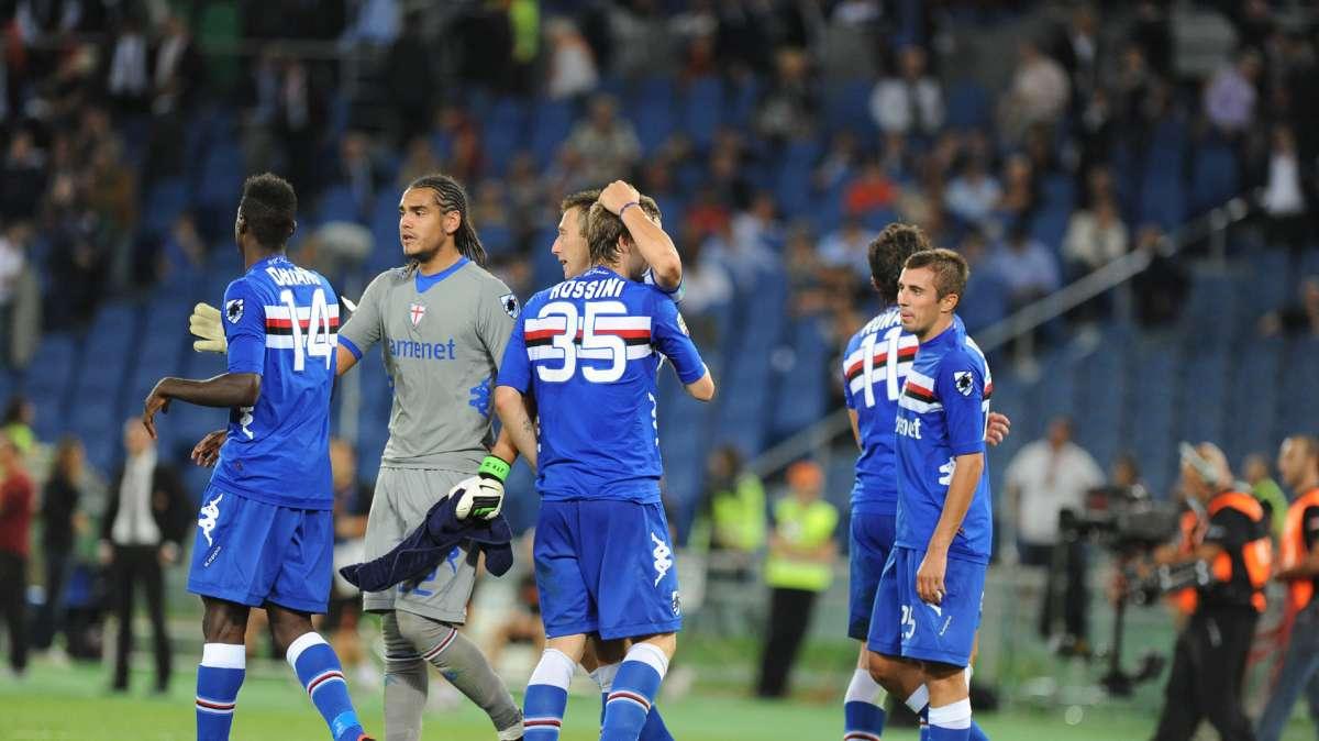 Samp arrivata a Palermo