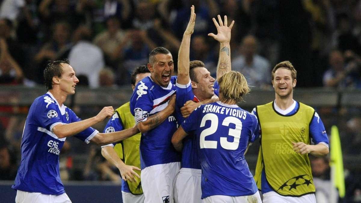 Pozzi riaccende la speranza. A Bari è vittoria blucerchiata (0-1)