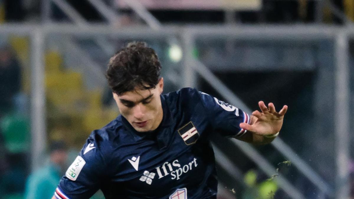 SAMPDORIA MVP - Francesco Conti cuore blucerchiato 