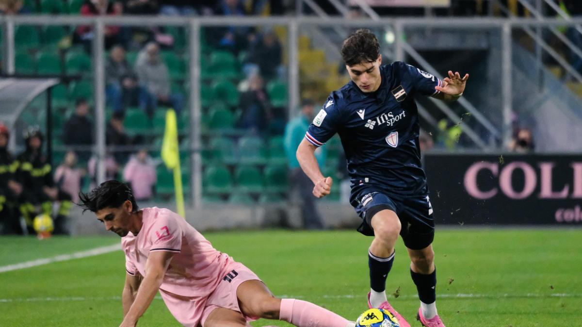 Sampdoria, nostro primo timido tiro in porta al 21' con Conti