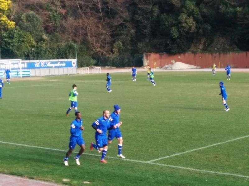 Bogliasco, seduta tecnico-tattica. A parte Moisander e gli infortunati Diakité, Sala e Carbonero