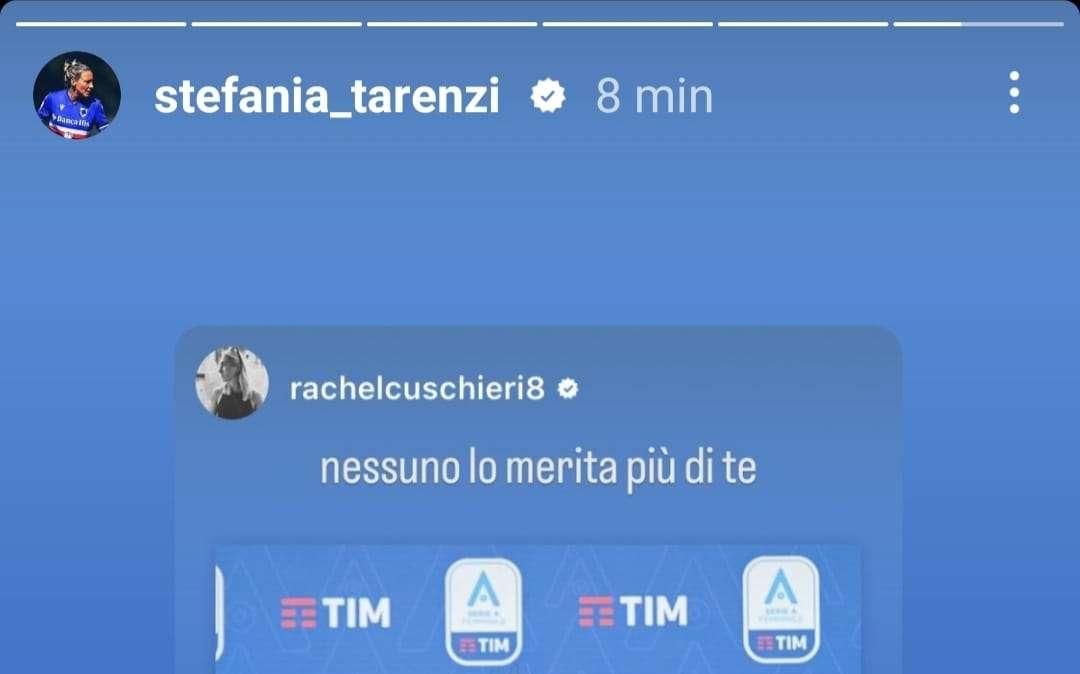 Sampdoria Women, Cuschieri: "Tarenzi MVP,  nessuno lo merita più di te"