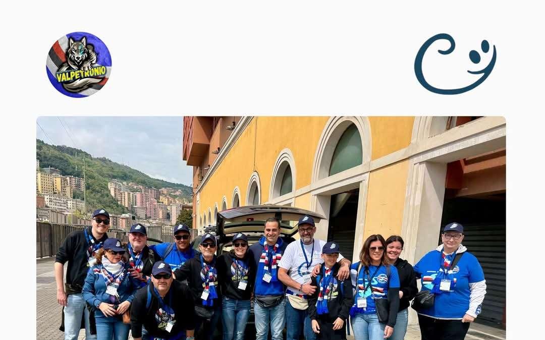 Sampdoria Club Valpetronio: "Grandissimo risultato per tutte famiglie sostenute dall'AISPH"