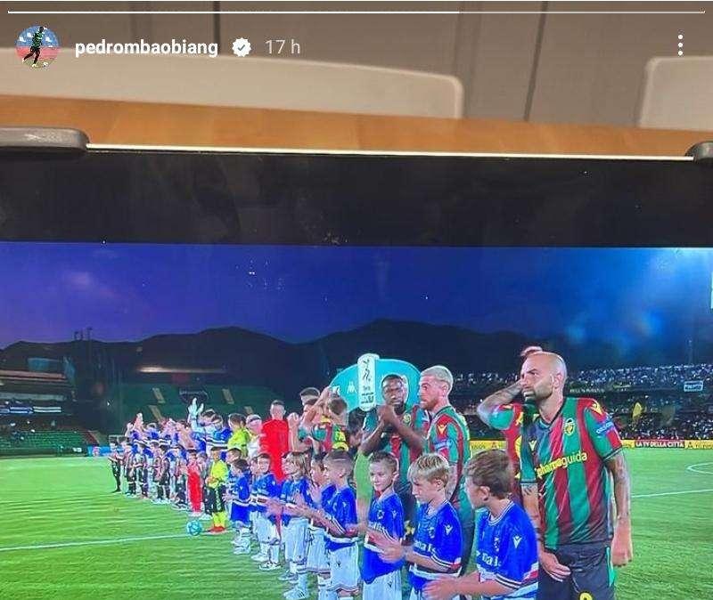 Anche Obiang davanti al pc per l'esordio in campionato della Sampdoria