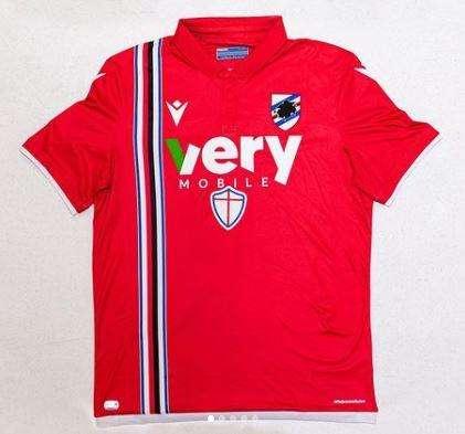Samp presenta terza maglia 2021/22: "La Rossa"