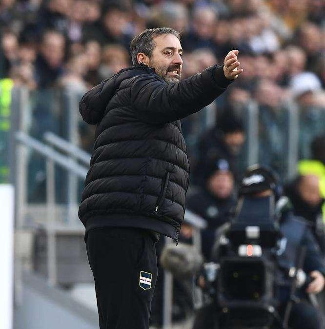 Giampaolo in conferenza: "Juve cannibale, si prende tutto. Rigore assurdo" (Video)