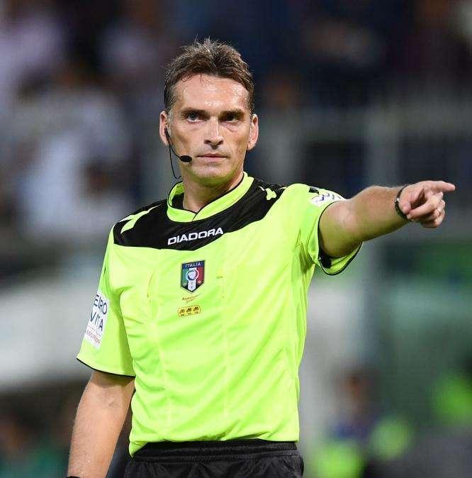 Irrati arbitra Frosinone - Sampdoria