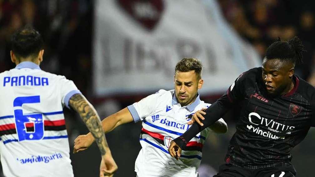 Sampdoria - Frosinone: ci prova Ricci, poi Cragno ci salva due volte
