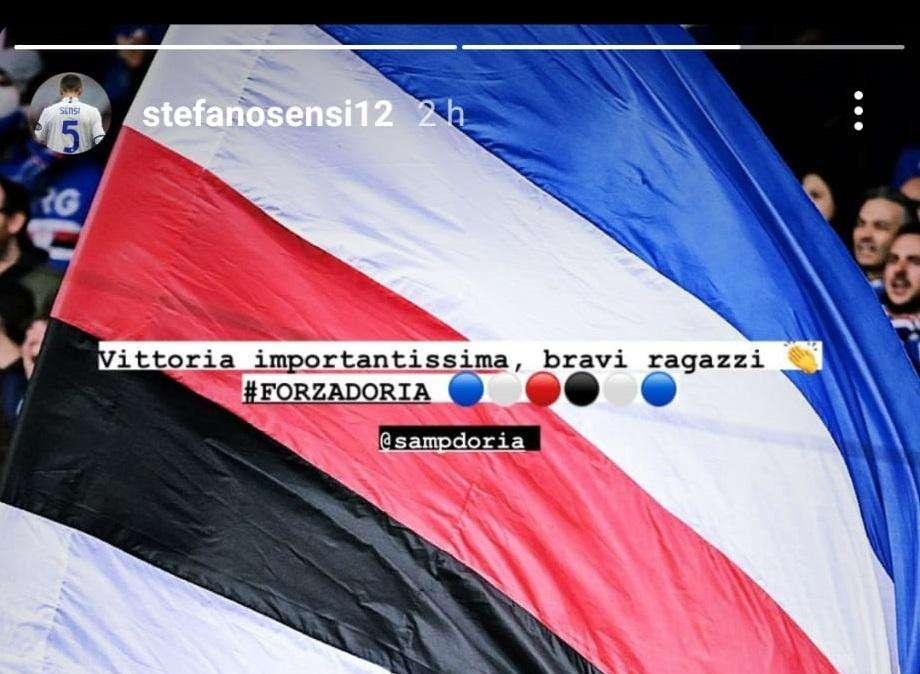 Sampdoria, Sensi: "Vittoria importantissima, bravi ragazzi"