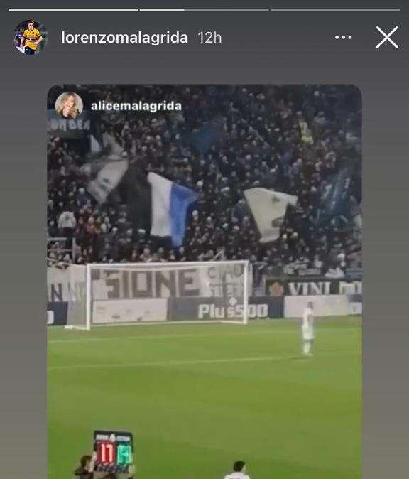 Social Sampdoria, Malagrida celebrato dalla sorella per esordio in Serie A