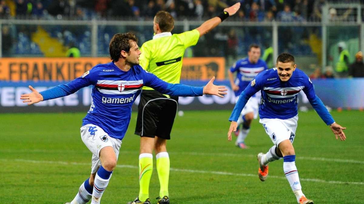 Photogallery Derby, l'esultanza di Poli