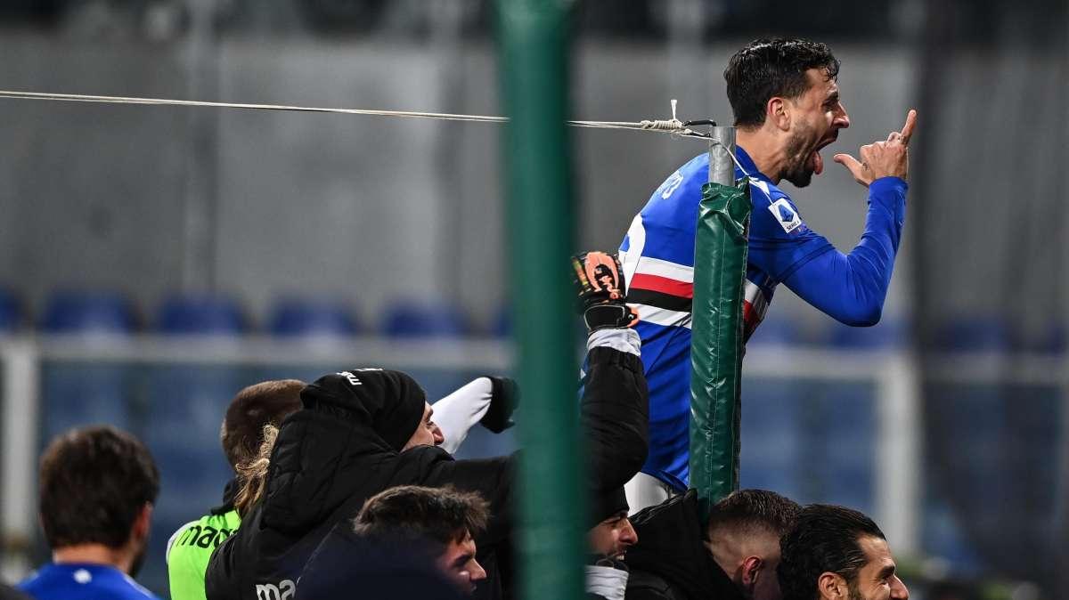 Sampdoria, Caputo: "In questi momenti si vedono uomini. La Sud eccezionale"