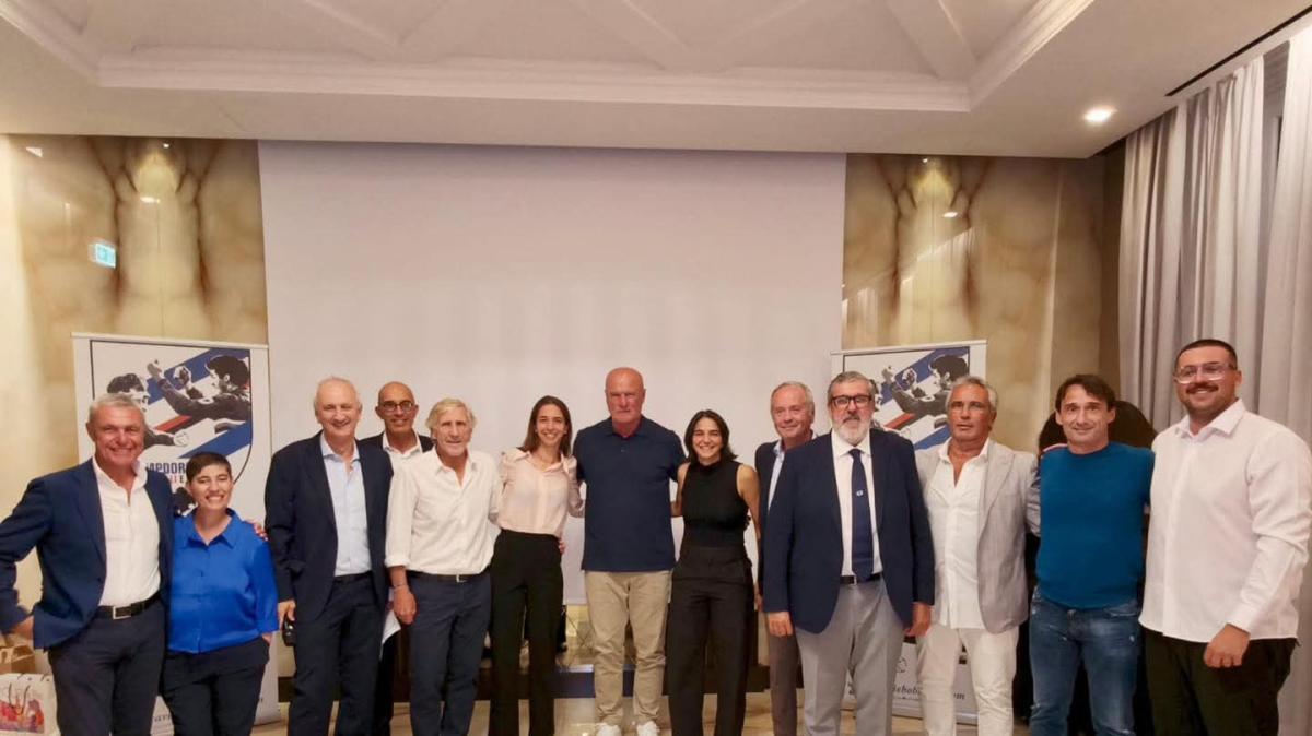 Sampdoria Luca Vialli e Bobby Gol, 4^ edizione della Cena dei Premi