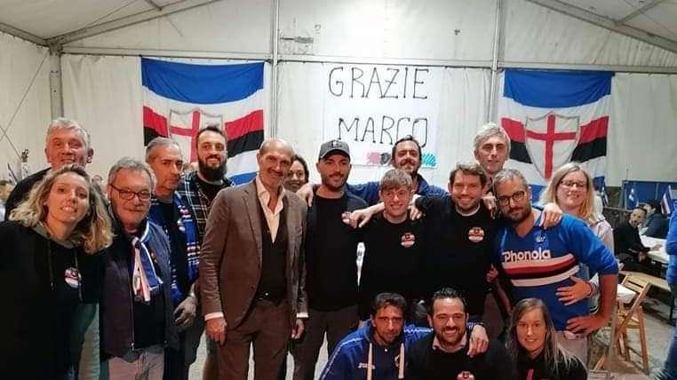 Federclubs, il messaggio per il Sampdoria Club Sant'Olcese