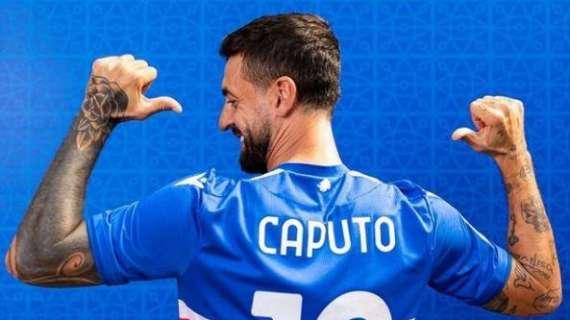Caputo: "Arrivo con lo spirito a mille. Quagliarella un punto di riferimento"