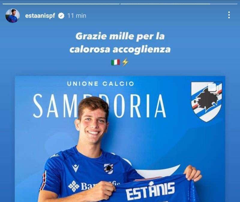 Como-Sampdoria: 11' si illumina Pedrola. Primo corner per il Doria