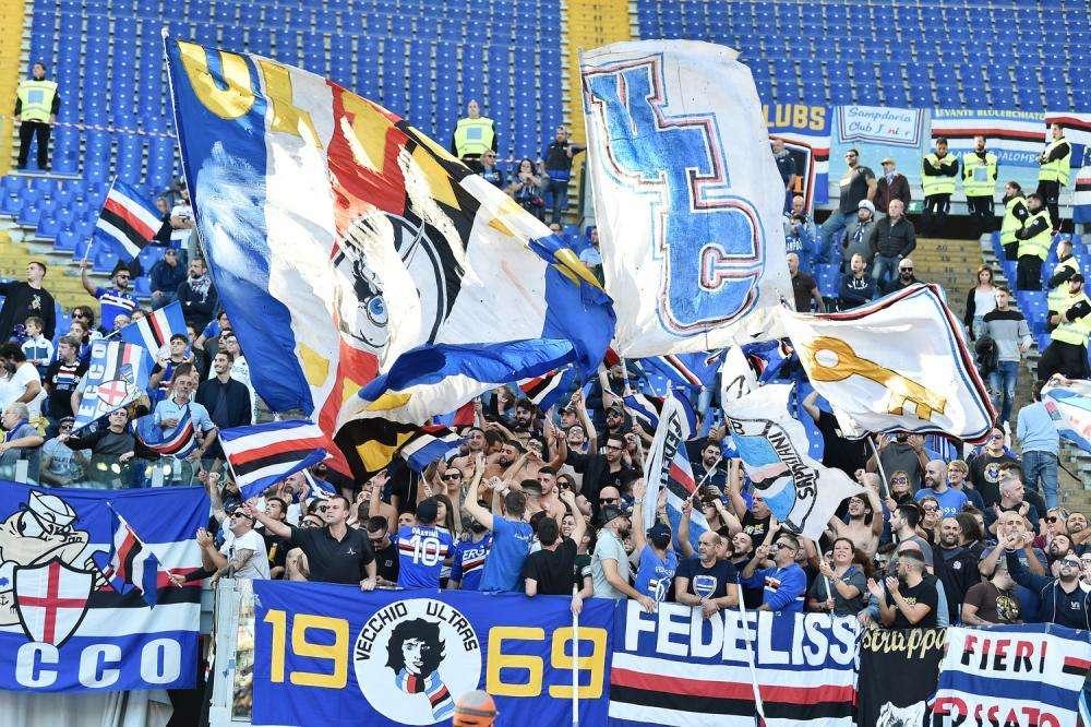 UNA BOTTA DI DORIA - dal settore ospiti dell'Olimpico: "Forza Doria"