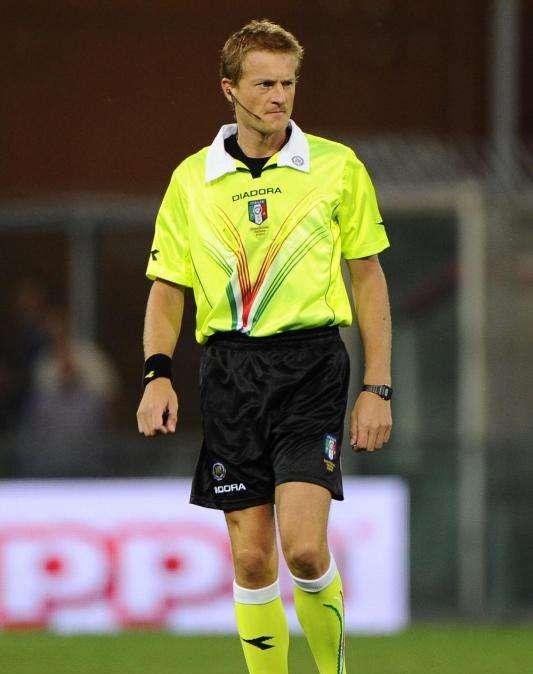 Tommasi arbitra Samp - Cagliari