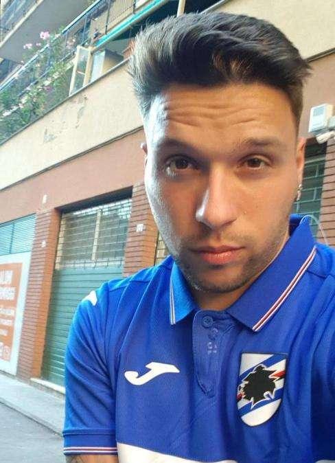 "Bevo e scatto per la Samp": Alessio, cuore blucerchiato anche al lavoro