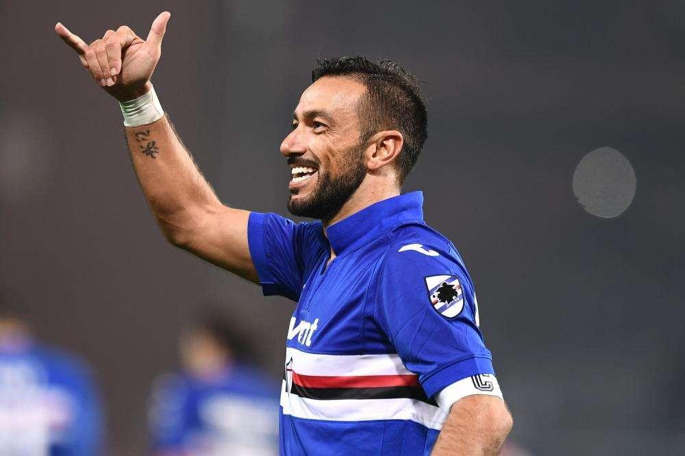 Quagliarella: "Sono in un ambiente che mi piace molto, una squadra in cui mi diverto tanto"