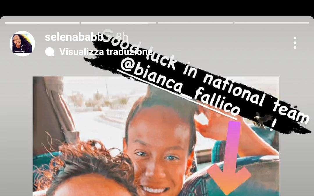 Sampdoria Women, Fallico con Italia U23. Gli auguri social di Babb