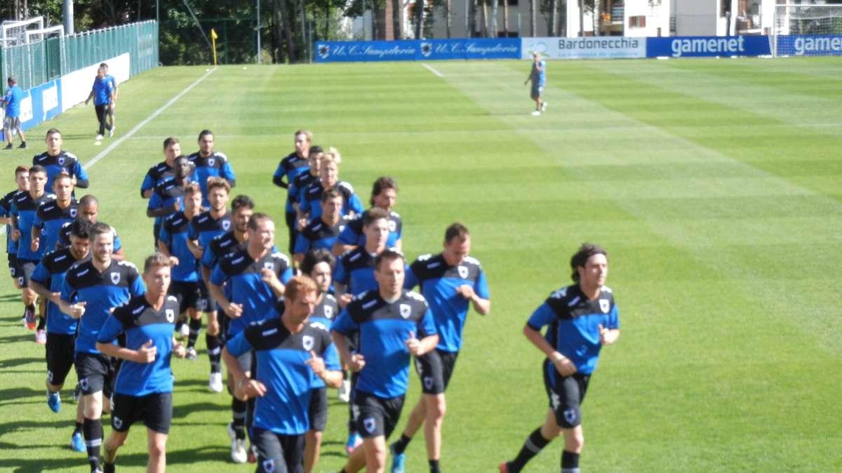 BARDONECCHIA LIVE - Ferrara e il suo staff propongono la partitella a coppie. Domani doppia seduta