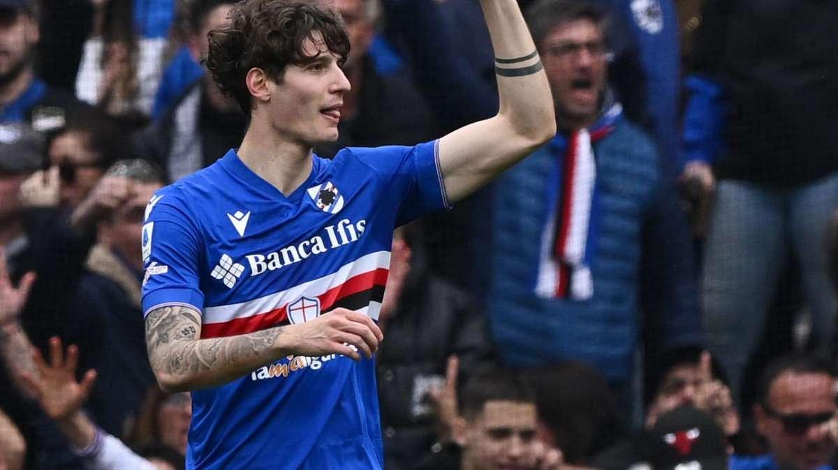 Da Napoli: soddisfazione per le prove di Zanoli in maglia Sampdoria